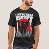 ジャイアントキャット東京面白いデザイン Tシャツ (正面)