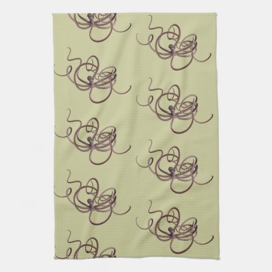 ジャイアントクラーケン キッチンタオル (縦)