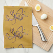 ジャイアントクラーケン キッチンタオル (四つ折り)