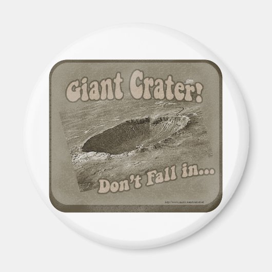 ジャイアントクレーター！ マグネット (正面)