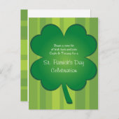 ジャイアントクローバーハガキ インビテーションポストカード (正面/裏面)