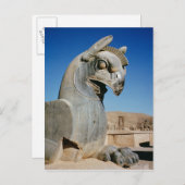 ジャイアントグリフィン、ペルシャ語、紀元前516-465年 ポストカード (正面/裏面)
