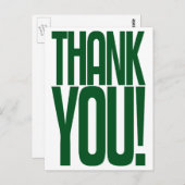 ジャイアントグリーンありがとう!拡声用はがき ポストカード (正面/裏面)