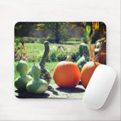 ジャイアントグルメとカボチャの自然 マウスパッド (マウス)