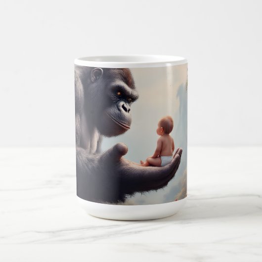 ジャイアントゴリラの愛 コーヒーマグカップ (中央)
