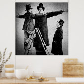 ジャイアントサイドショーフリークヴィンテージ1890s ポスター (キッチン)