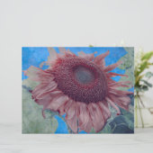 ジャイアントサンフラワーズカントリーピンクブルーデカップアート (スタンド正面)