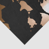 ジャイアントサンフラワーズセピアブラウンヴィンテージデクページ 薄葉紙 (詳細)