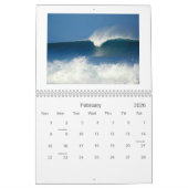 ジャイアントサーフカレンダー カレンダー (2月 2026)