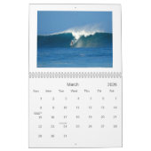 ジャイアントサーフカレンダー カレンダー (3月 2026)