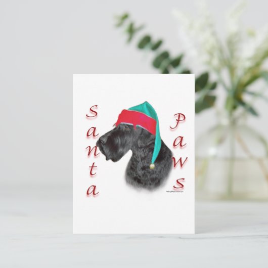 ジャイアントシュナウザーサンタポーズ シーズンポストカード (スタンド正面)