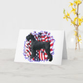 ジャイアントシュナウザーパトリオ カード (黄色い花)