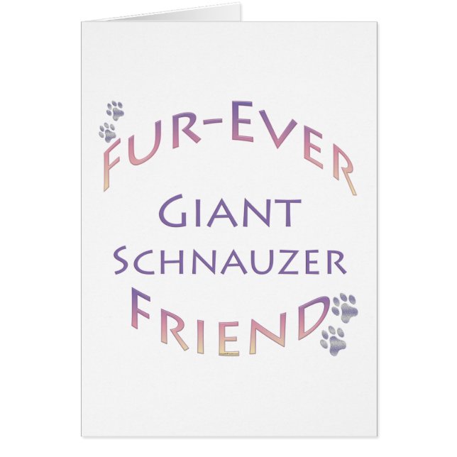 ジャイアントシュナウザーフーレバー (正面)