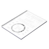 ジャイアントシュナウザー犬の恋人の解剖学 ノートブック (左側)