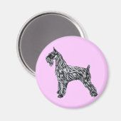 ジャイアントシュナウザー マグネット (正面/裏面)