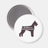 ジャイアントシュナウザーBFF マグネット (正面/裏面)