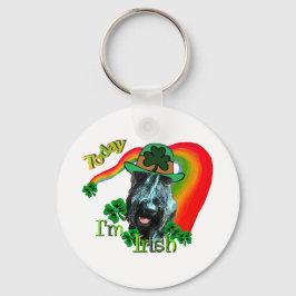 ジャイアントシュナウザーSt patricks day キーホルダー