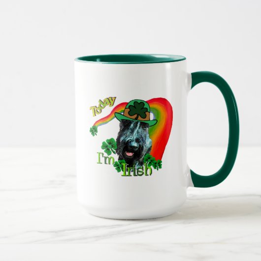 ジャイアントシュナウザーSt patricks day マグカップ (右)