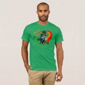 ジャイアントシュナウザーSt patricks day Tシャツ (正面フル)