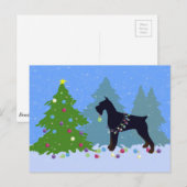 ジャイアントシュナウツァークリスマスフォレスト シーズンポストカード (正面/裏面)