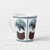 ジャイアントシュナウツァークリスマス カフェラテマグ (左アングル)