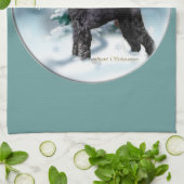 ジャイアントシュナウツァークリスマス キッチンタオル (折り畳み)