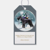 ジャイアントシュナウツァークリスマス ギフトタグ (裏面)