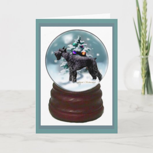 ジャイアントシュナウツァークリスマス シーズンカード (正面)