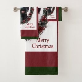 ジャイアントシュナウツァークリスマス バスタオルセット
