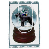 ジャイアントシュナウツァークリスマス ミディアムペーパーバッグ (裏面)