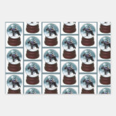 ジャイアントシュナウツァークリスマス ラッピングペーパーシート (正面)