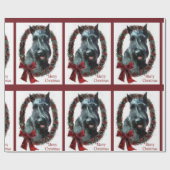 ジャイアントシュナウツァークリスマス ラッピングペーパー (フラット)