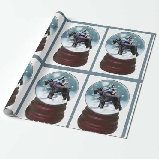 ジャイアントシュナウツァークリスマス ラッピングペーパー (アンロールド)