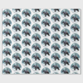 ジャイアントシュナウツァークリスマス ラッピングペーパー (フラット)