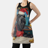 ジャイアントシュナウツァーホリデーベーキング:フェスティバルクリスマス エプロン (インサイチュ)