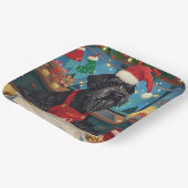 ジャイアントシュナウツァーホリデーベーキング:フェスティバルクリスマス ペーパープレート (傾斜あり)