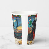 ジャイアントシュナウツァーホリデーベーキング:フェスティバルクリスマス 紙コップ (右)