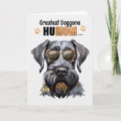 ジャイアントシュナ素晴らしーザー犬HuMOM母の日 シーズンカード (正面)