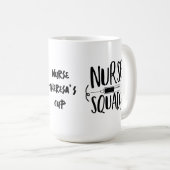 ジャイアントシリンジナース分隊 |おもしろいナース コーヒーマグカップ (正面右)