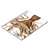 ジャイアントシーイカ手帳 ノートブック (左側)