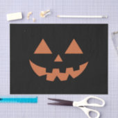 ジャイアントジャックオランタン顔ハロウィンカボチャ 薄葉紙 (クラフト)