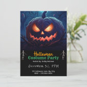 ジャイアントジャックO'ランタンブラックハロウィーン 招待状 (スタンド正面)