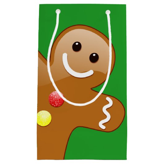 ジャイアントジンジャーブレッドマン スモールペーパーバッグ (正面)