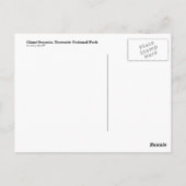 ジャイアントセコイアヨセミテ国立公園 ポストカード (裏面)