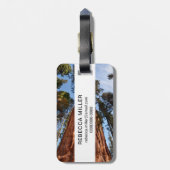 ジャイアントセコイア上昇 ラゲッジタグ (裏面縦)