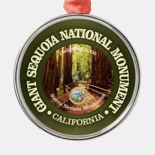 ジャイアントセコイア(NM) メタルオーナメント (正面)