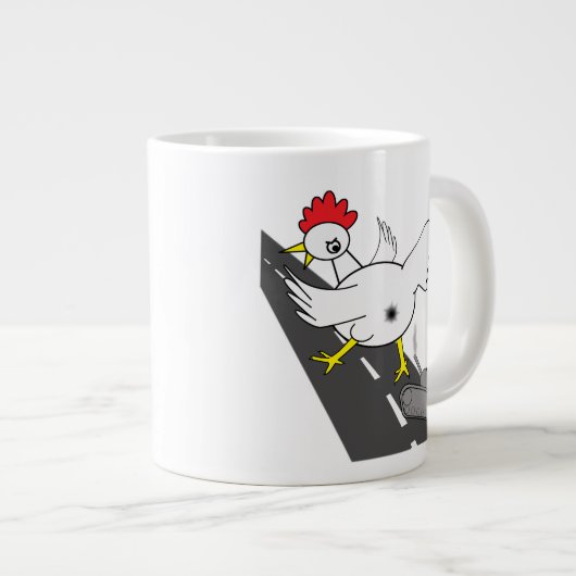 ジャイアントチキン！ ジャンボコーヒーマグカップ (正面右)