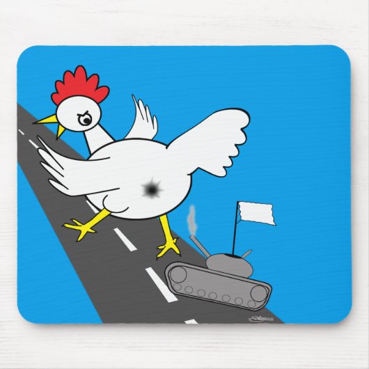 ジャイアントチキン！ マウスパッド (正面)