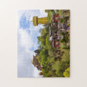 ジャイアントチベット祈りの言葉ホイールでシャングリラ – 雲南 ジグソーパズル (縦)