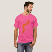 ジャイアントデザートムカデクールバグハンター Tシャツ (正面フル)